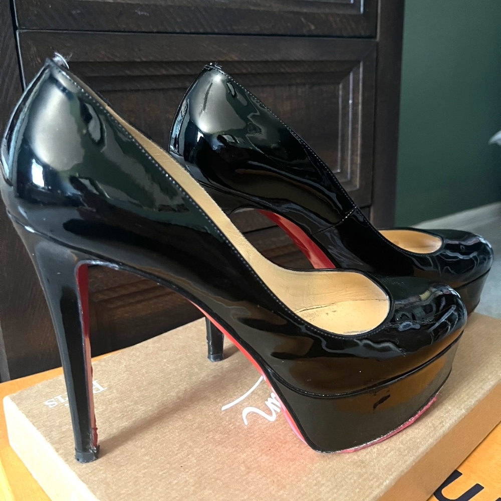 Christian Louboutin Bianca heel size 7